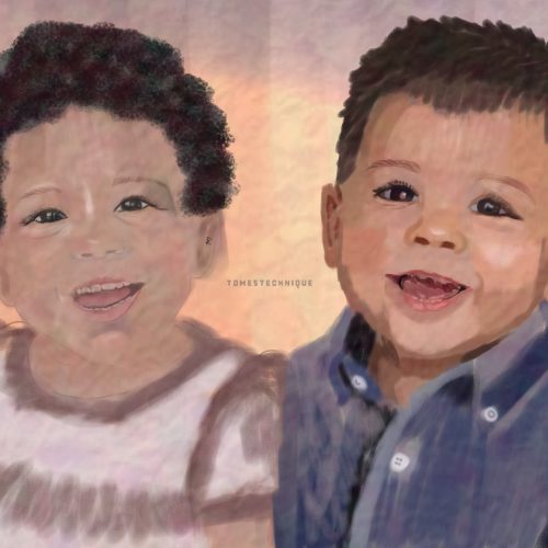 Evie and Papo Babies